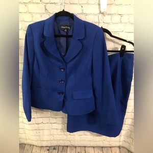 Evan Picone skirt suit set size 10P